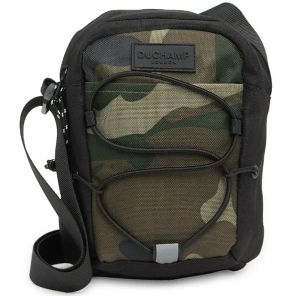 DUCHAMP Mini Flight Bag Black/Camo - Picture 1 of 9